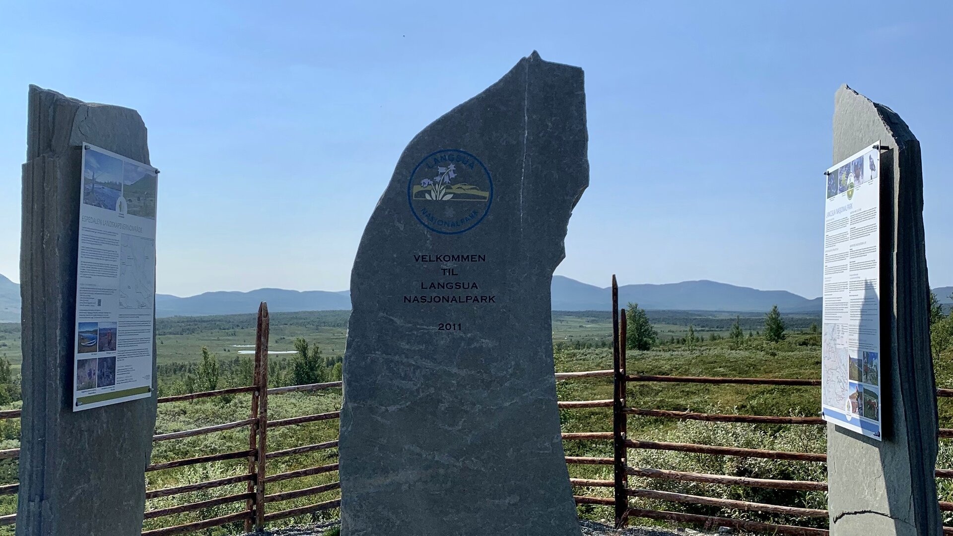 Veslefjell, innfallsport til Langsua Nasjonalpark